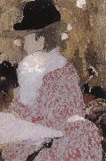 Edouard Vuillard In the coffee shop oil on canvas